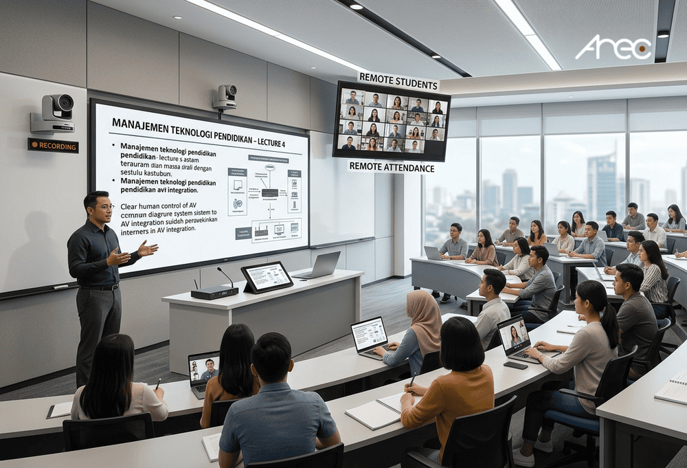 Panduan Lecture Capture System untuk Rekaman Kelas di Universitas dan Sekolah